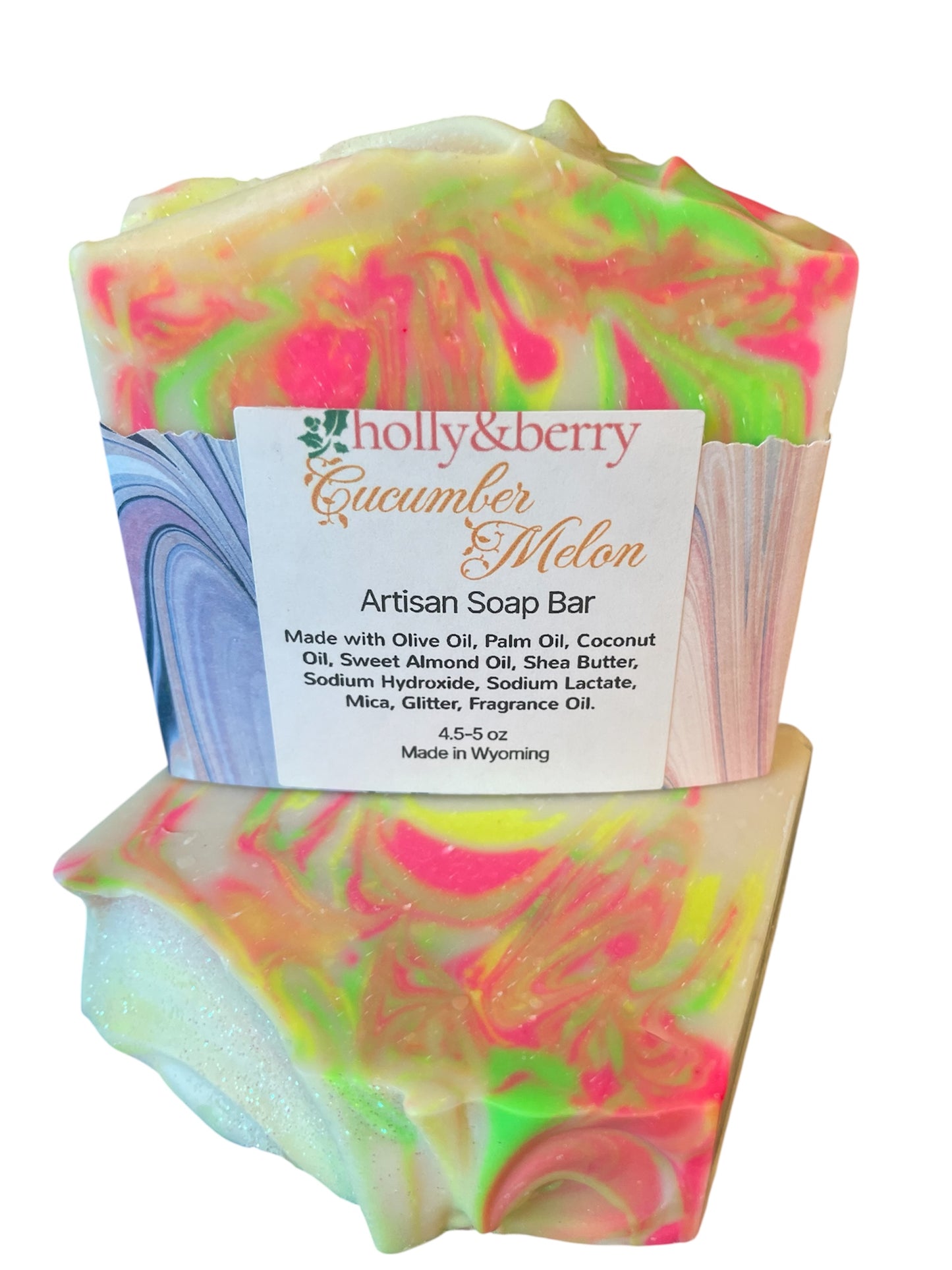 Cucumber Melon Artisan Soap Bar