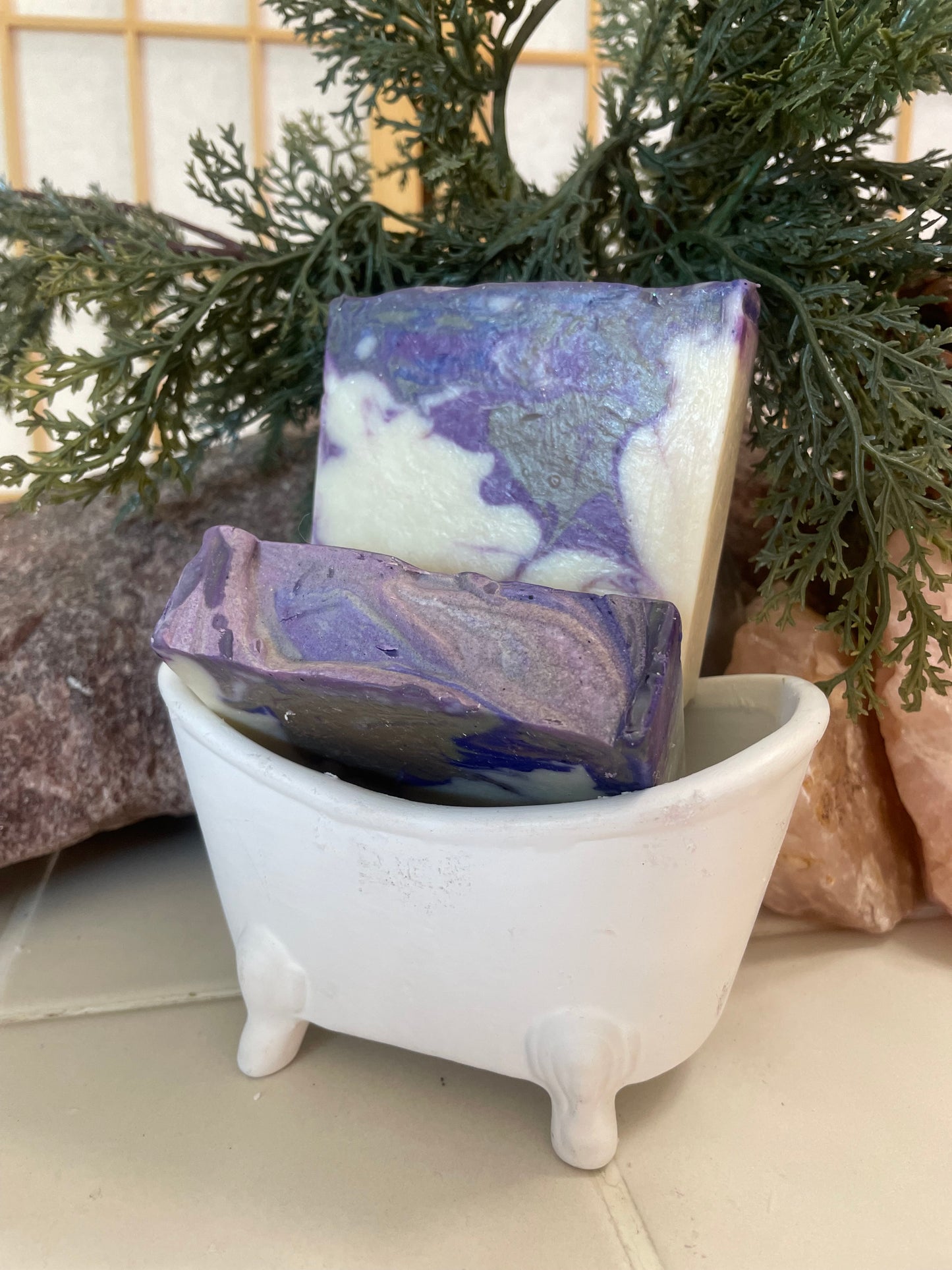 Lilac Nights Artisan Soap Bar