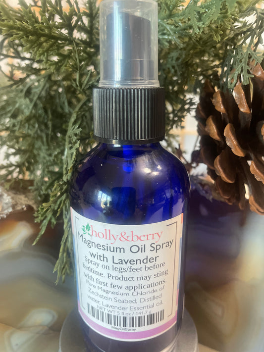 Magnesium Oil Spray with Lavender