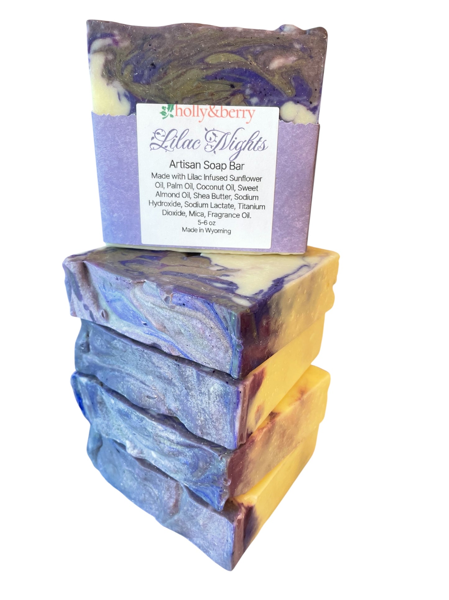 Lilac Nights Artisan Soap Bar