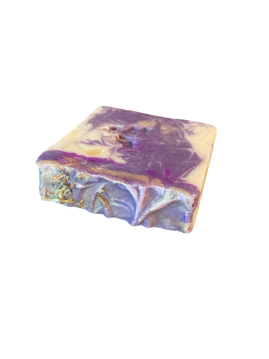 Golden Lavender Artisan Soap Bar